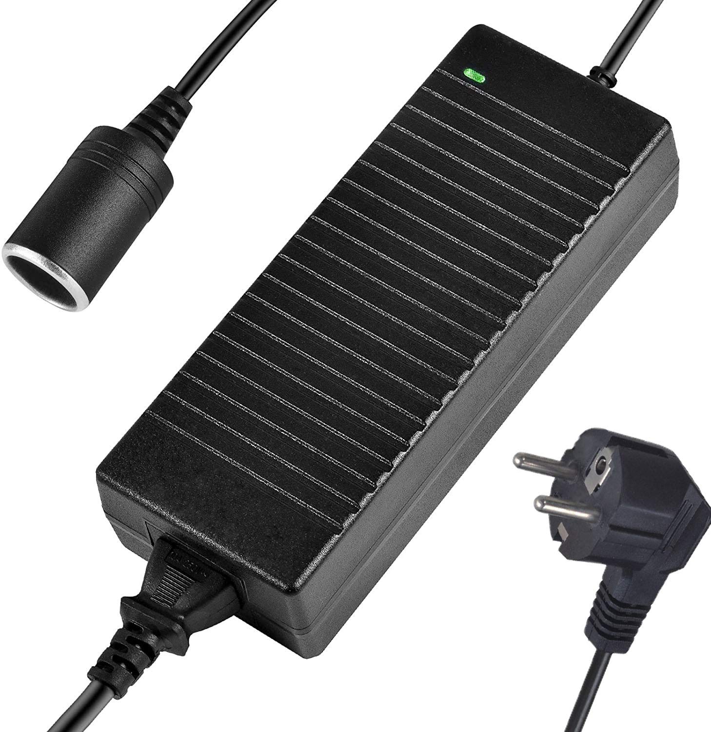 STHIRA Power Supply Cigarette Lighter 240V Mains to 12V DC Car Auto Inverter Cigarette Lighter Adapter(10A) 120W -Universal Car Charger Power Supply STHIRA Power Supply Cigarette Lighter 240V Mains to 12V DC Car Auto Inverter Cigarette Lighter Adapter(10A) 120W -Universal Car Charger Power Supply